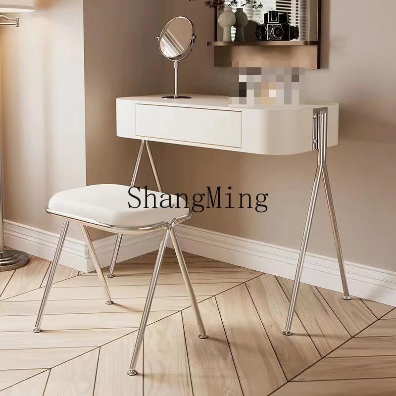 ZYY خزانة غرفة نوم من القرون الوسطى، طاولة مكياج بسيطة بجانب السرير، مكتب فاخر