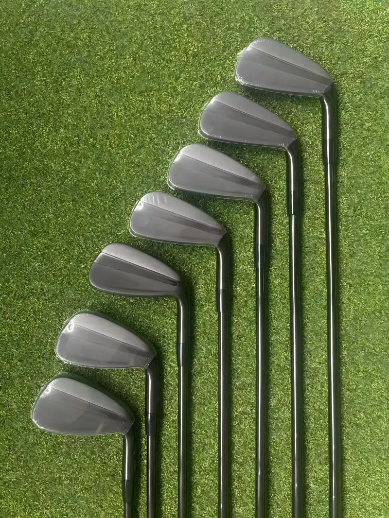 Right Hand 7pcs Iron Set 456789 PW EFP790 Golf Club Set Forged Silver Black Steel Shaft Rubber Grip Men's Golf Iron