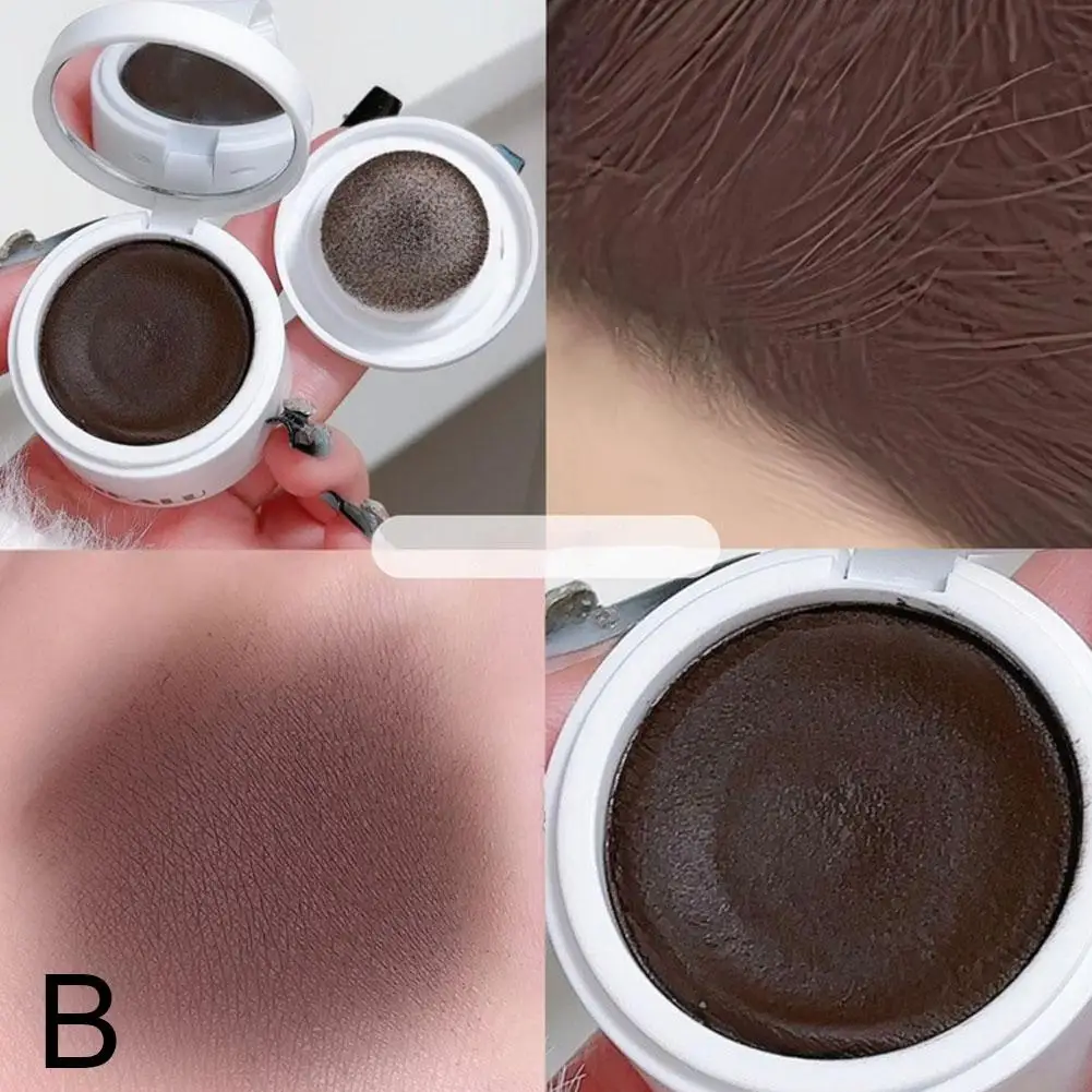 Hairline tanah liat pengisi rambut perbaikan tahan air dan tahan keringat dahi bubuk pena Contour Updo penutup Shadow untuk tinggi O7X0