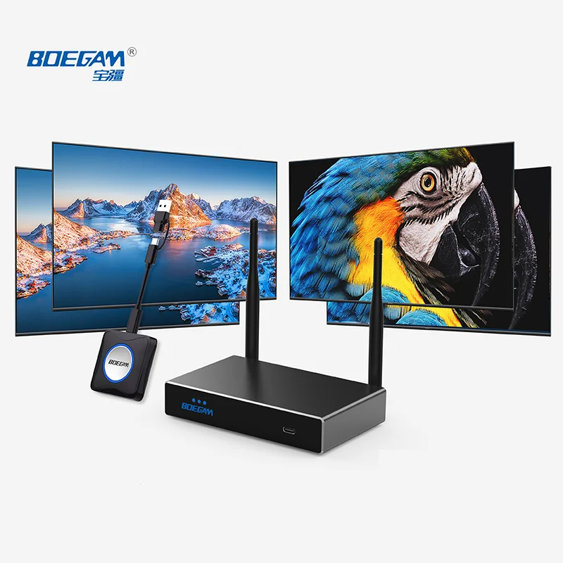 

BYOD Wireless Display Solution for Classrooms Multi-Device 4K Screen Sharing System