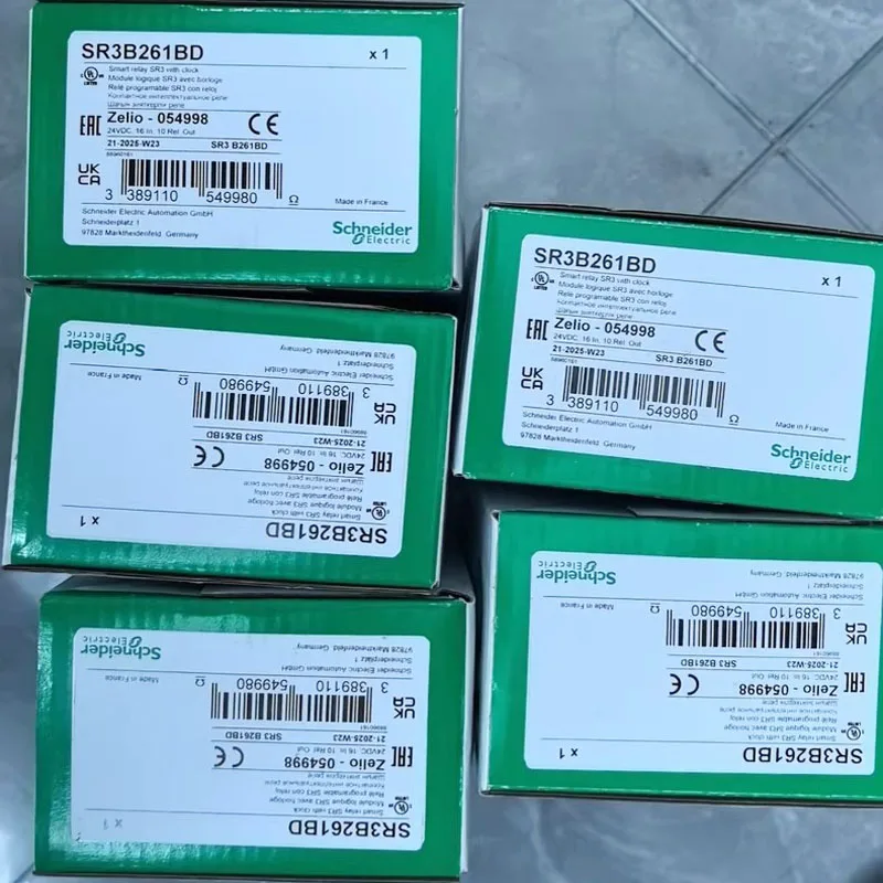 SR3XT141BD SR3B261BD SR2USB01 Módulo de extensão PLC Schneider Novo original, grande quantidade em estoque, bem-vindo para consultar.