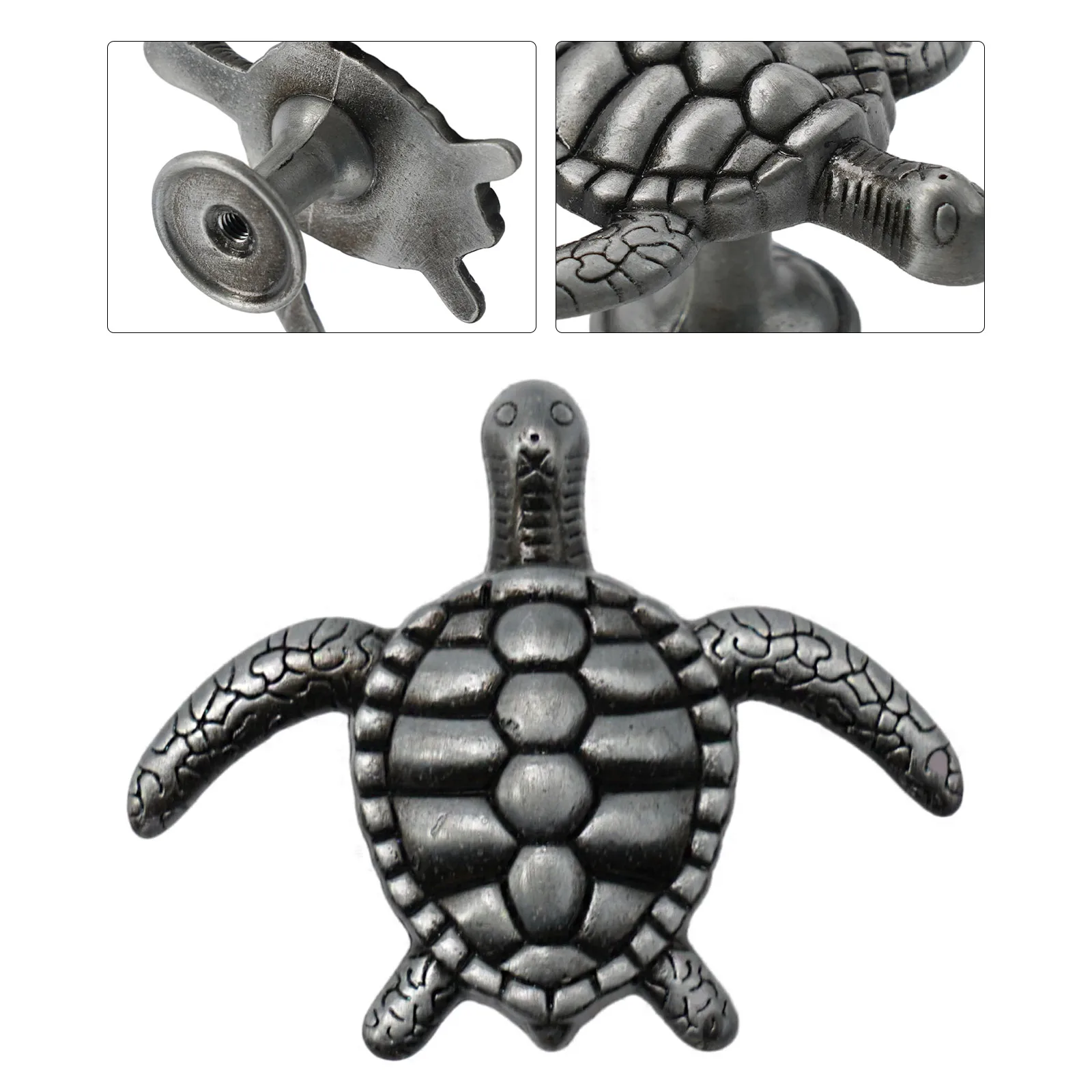 Tortoise Handle Zinc Alloy Cabinet Handles Tortoise Shape Cabinet Handles Door Cabinets Knobs Furniture Handle