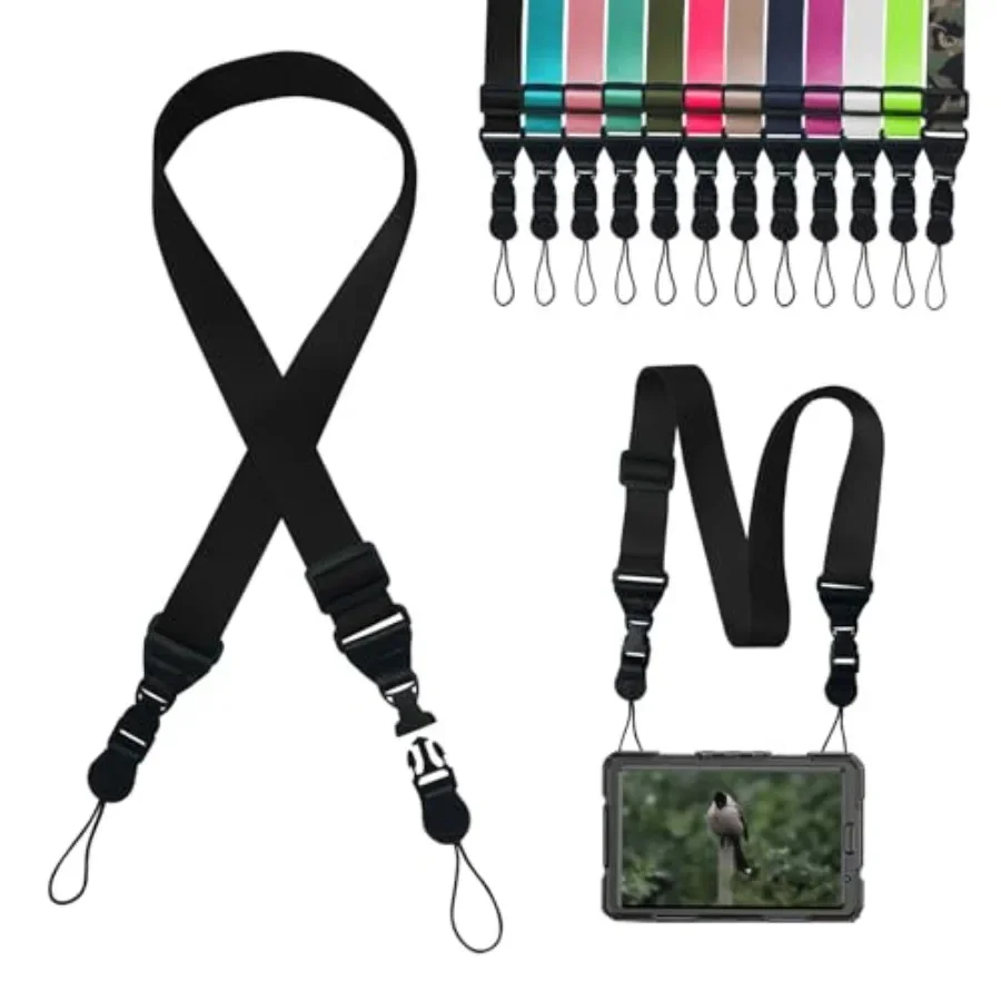 Adjustable Shoulder Strap:Comfortable for iPad Strap Nylon Neck Lanyard for iPad/Samsung Tablet Case, Camera Binocular Crossbod