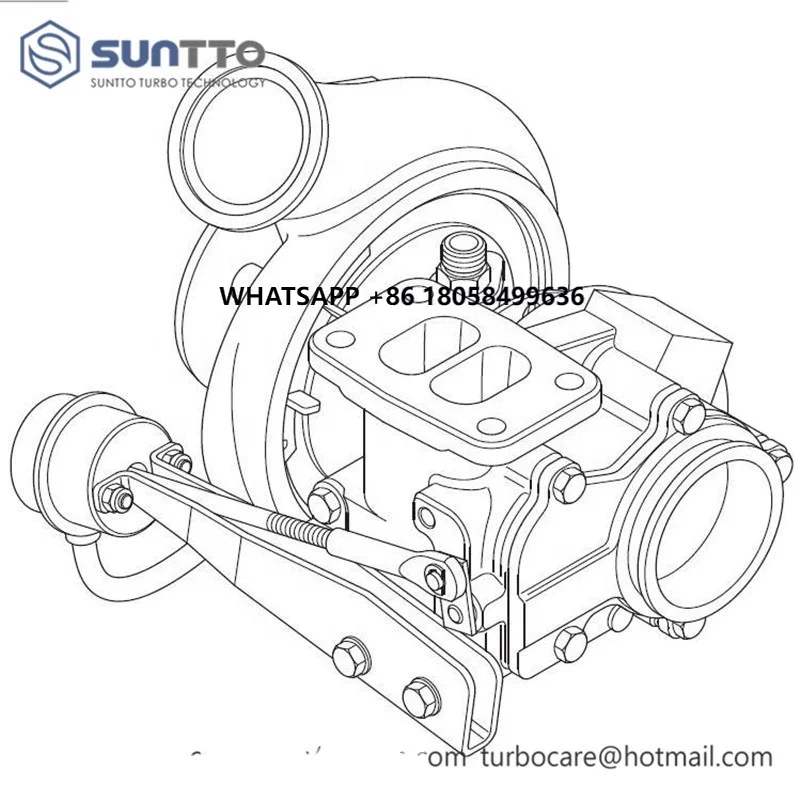 

T250-04 Turbocharger 1999- Land Rover Discovery Defender with GEMINI III Engine 452055-5004S/452055-0004/ERR4893/ ERR4802