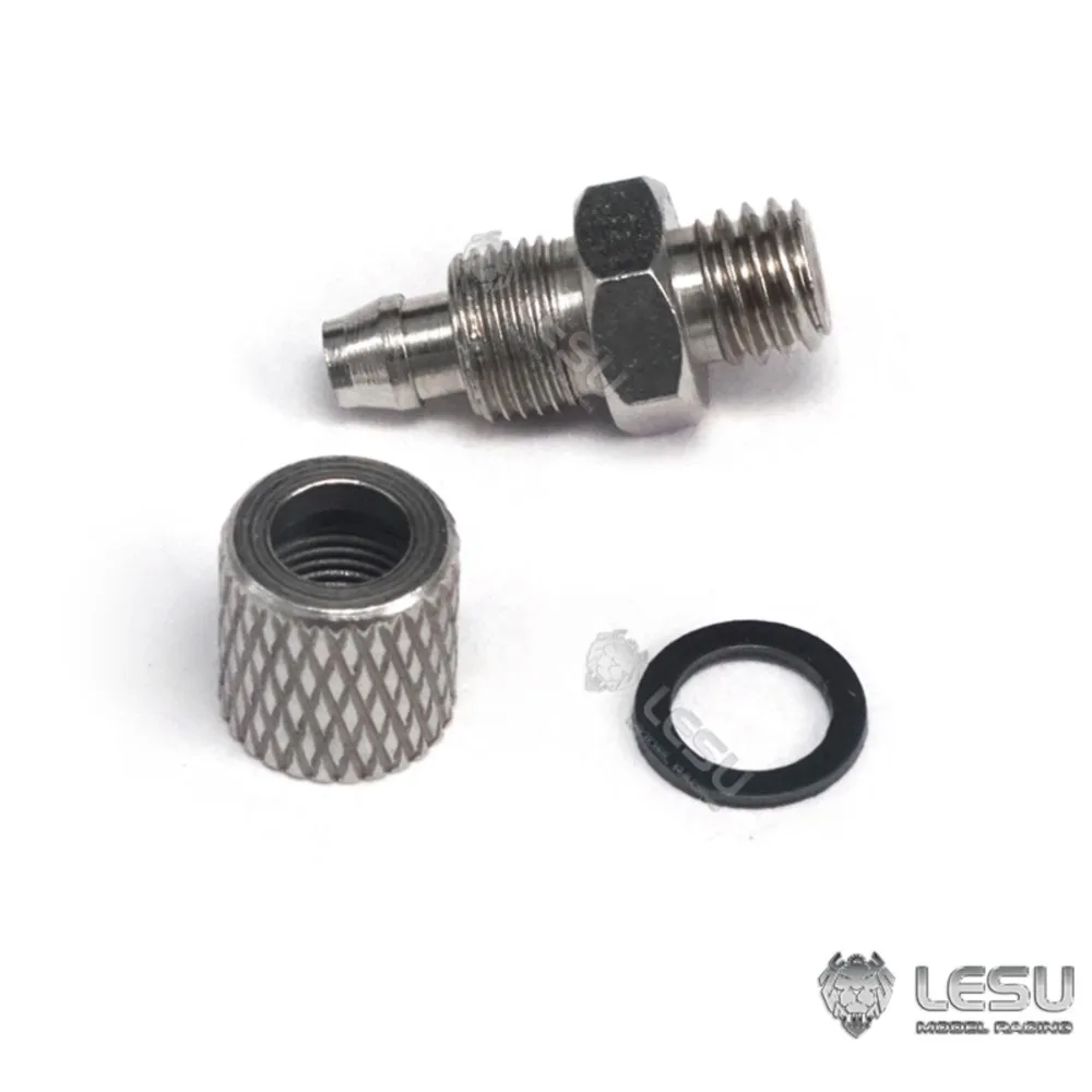 LESU Metalen M5 Olie Nozzle Voor 1/14 RC Hydraulische Lader Dumper Graafmachine Tamiyay Outdoor Speelgoed TH17190