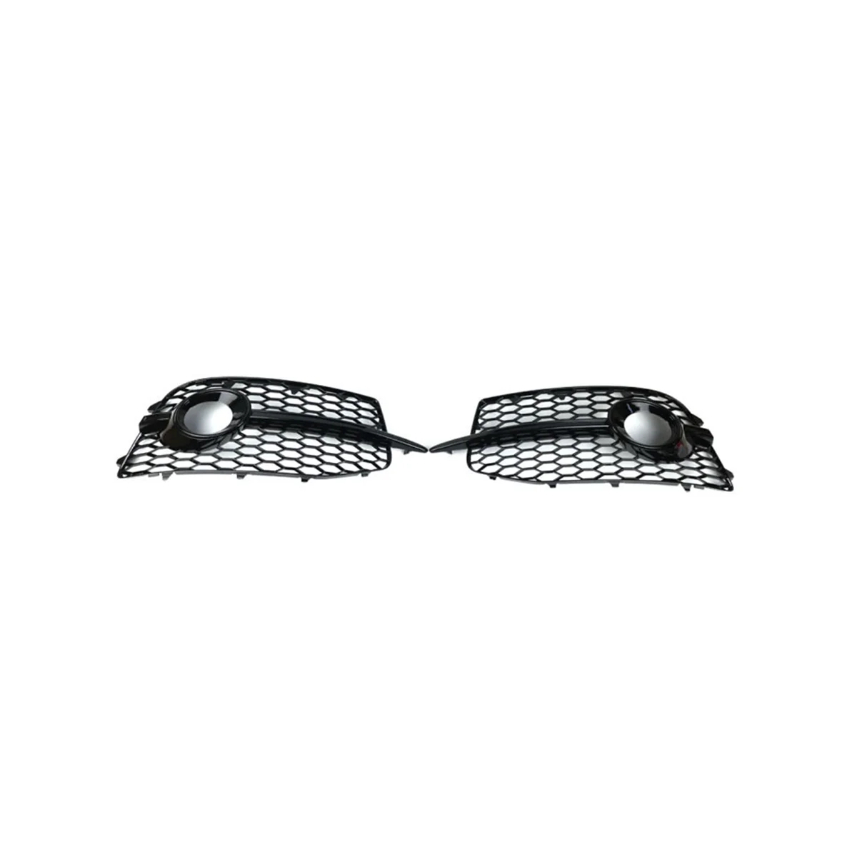 2PC Car Bumper Fog Light Grill Grille Fit for Audi Q3 S-Line 2012-2014 8U0807681D