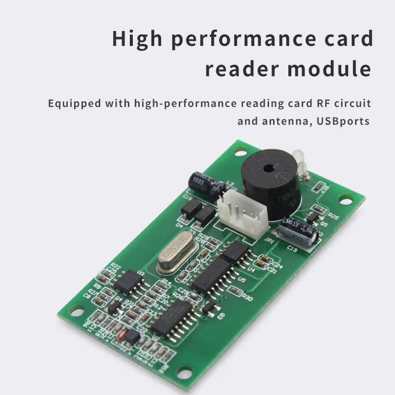 13.56Mhz IC M1 Card Smart USB Communication NFC Contactless Access Control RFID Card Reader Module