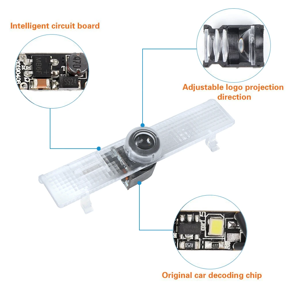 Lampa LED do drzwi samochodu powitalnego projektora cień duch akcesoria oświetleniowe dla Nissan Altima Armada Maxima Quest Titan 2003 - 2020 2019