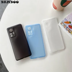 0.3mm Ultra Thin Slim Matte Transparent Phone Case For Xiaomi 12 11 Ultra Pro Fashion Shockproof Camera Protection Hard PP Cover