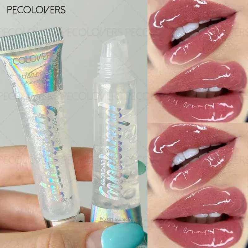 Brillant à lèvres tuyau 1 pièce, baume à lèvres, hydratant naturellement les lèvres, durable et ne sèche pas, cosmétiques de soins pour les lèvres