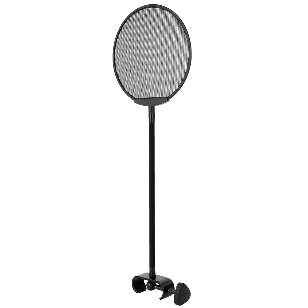 

1Pcs Black Microphone Mic Wind Screen Filter Professional Shield Mic Filter Recording Supply Blowout Preventer Microphone Supply
