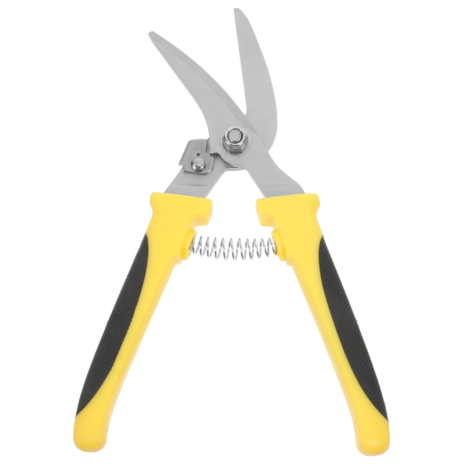 Industrial Scissors High Carbon Steel Anti-skid Stainless Labor-saving Cutting Hand Tool Iron PP Handle Heavy Duty for