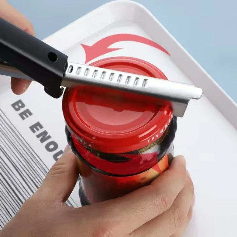 Labor-Saving and Safe Can Opener, Multifunctional Tin Can Opener, Portable Kitchen Lid Opener for Home Use