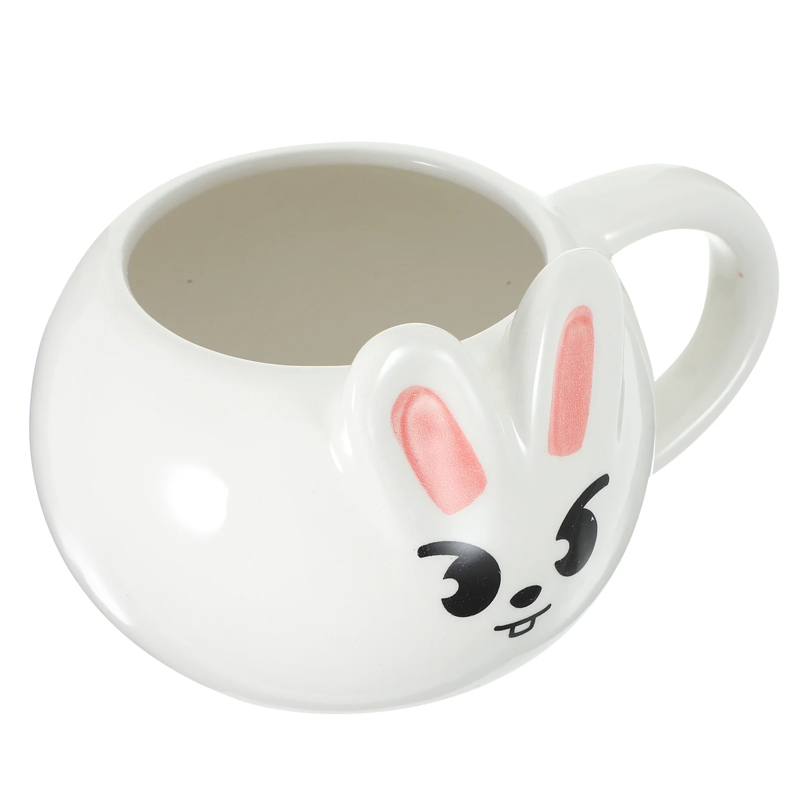 Ceramic Cup Ceramic Tea Cup Water Container Office Drink Cup Ceramic Office Cartoon Bunny Water Mug