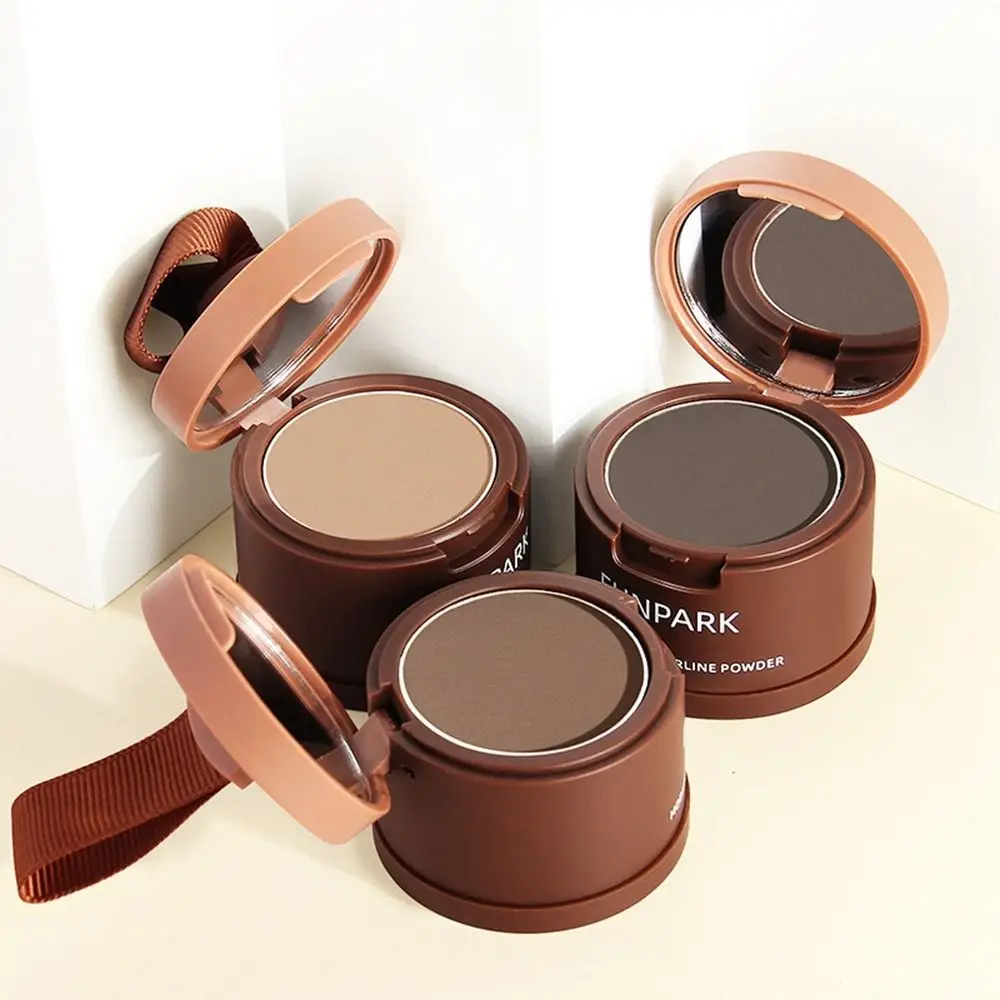 Natural Hairline Shadow Powder, Impermeável, Sem Danos, Corretivo para Cabelo, Marrom, Reparação Instantânea, Enchimento, Ferramentas de Beleza