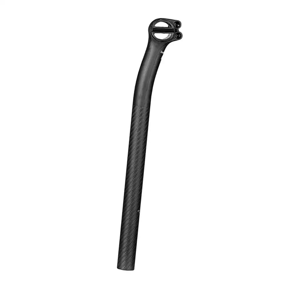 AliExpress ELITA ONE Elitaone Carbon Seat Post Offset 20mm for MTB/Road Bike 25.4/27.2/30.9/31.6mm Diameter 350/400mm Length Bike Acces