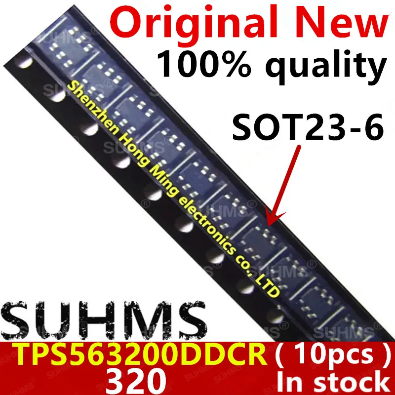 (10piece)100% New TPS563200DDCT TPS563200DDCR TPS563200 320 sot23-6 Chipset