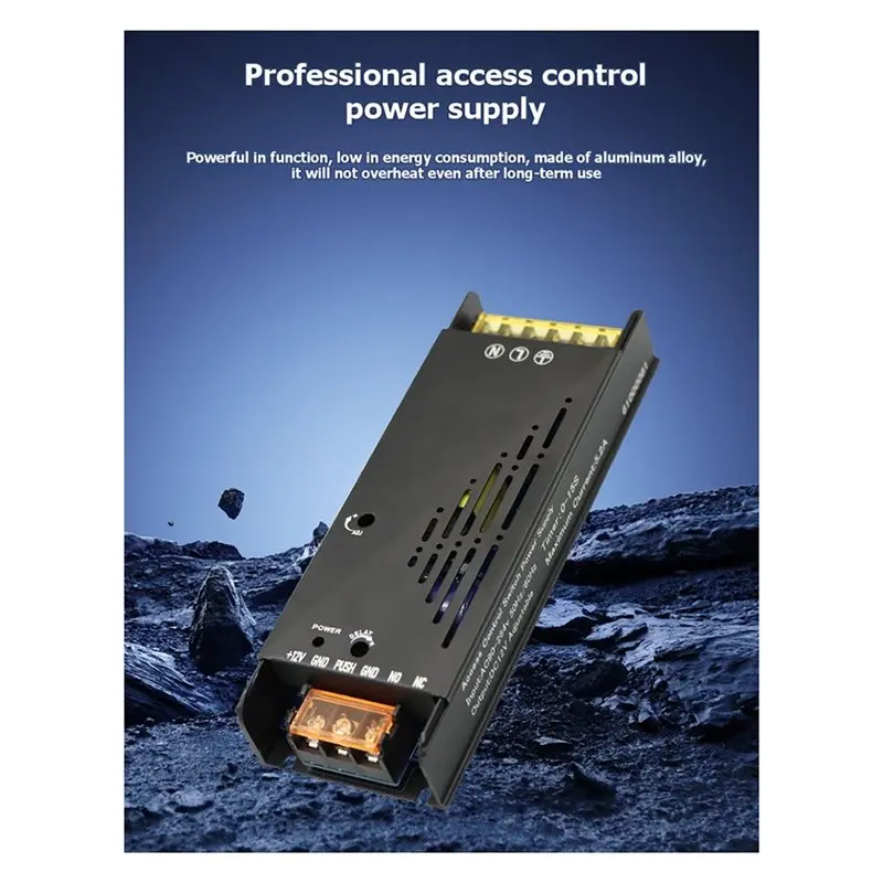 B63B-12V 5.2A High-Power Power Supply Controller Smart Locks & Time Attendance For Facial Recognition Access Control
