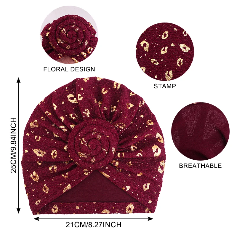 Neue Damen-Hijabs, Turban-Hüte, Pailletten-Kopftücher in Unifarben, Afrikanische Kopfwickel, Elastische Haabedeckung, Hochzeits-Party-Kopfbedeckung, Turban – Detail 1