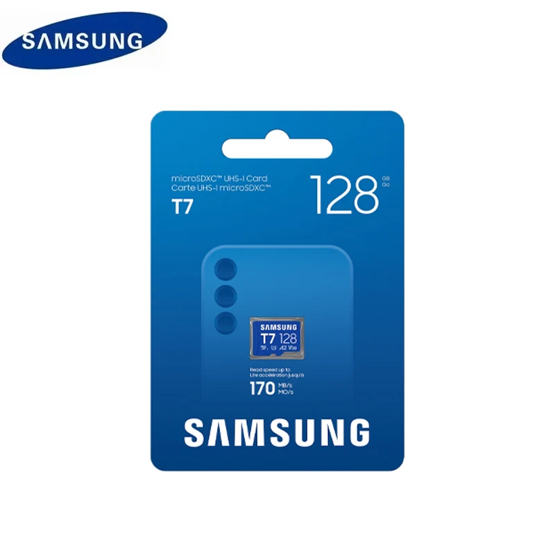Immagine 6: Scheda di memoria SAMSUNG T7 Micro SD A2 V30 128GB 256GB 512GB 1TB U3 MicroSDXC Velocità massima 170Mb/s Scheda Flash TF per Droni, Telefoni, Fotocamere