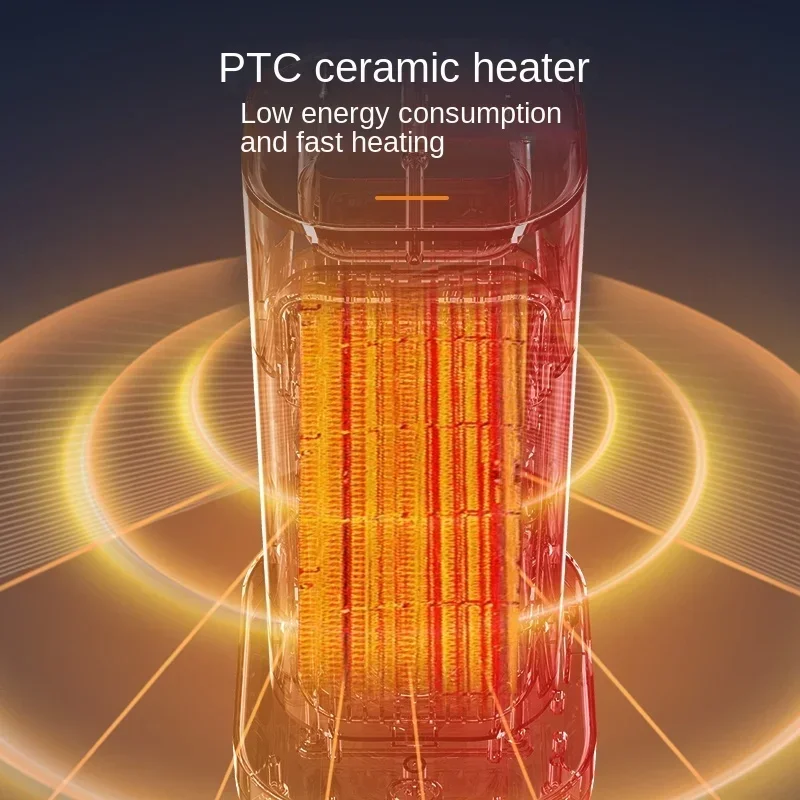 PTC heater fan 110V220V household heater with small solar electric heater shake head