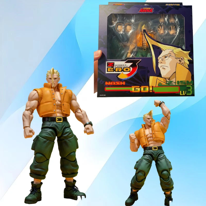 

[Shipping in 18 Hours] Storm Toys ST 1/12 ARENA STREET FIGHTER 3 ZERO NASH Collectible Action Figure, Gift
