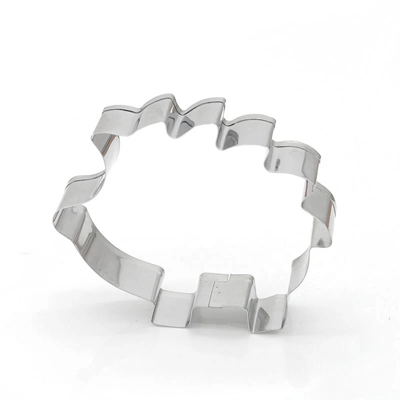 Silver Stainless Steel Hedgehog Animal Fondant Cake Cookie Tools Biscuit Cutter Decorating Mould Pastry Baking Tools Bakeware