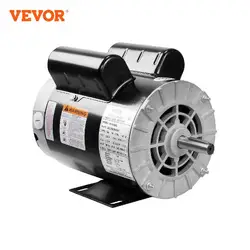 VEVOR Electric Air Compressor Motor 230V 15.0Amps 3450RPM 5/8