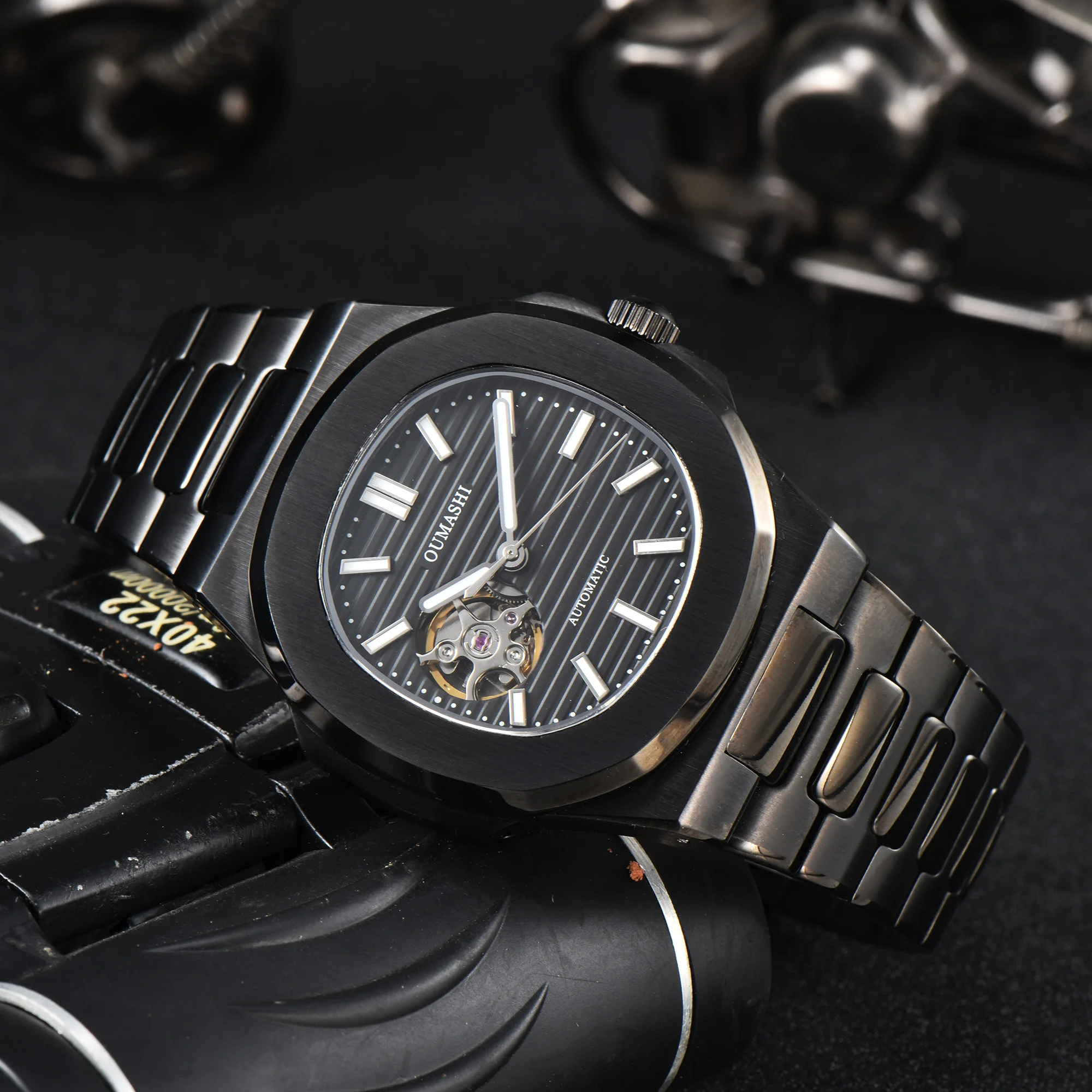 43Mm Case NH38 Watc…