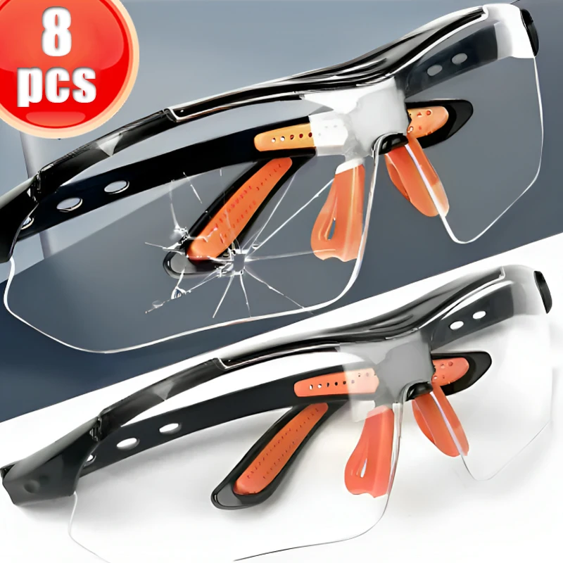 Safety Ski Riding Cycling Glasses Eye Work Eyewear Glasses Transparent Sunscreen Sunglasses Motorcycle Glasses Spectacles