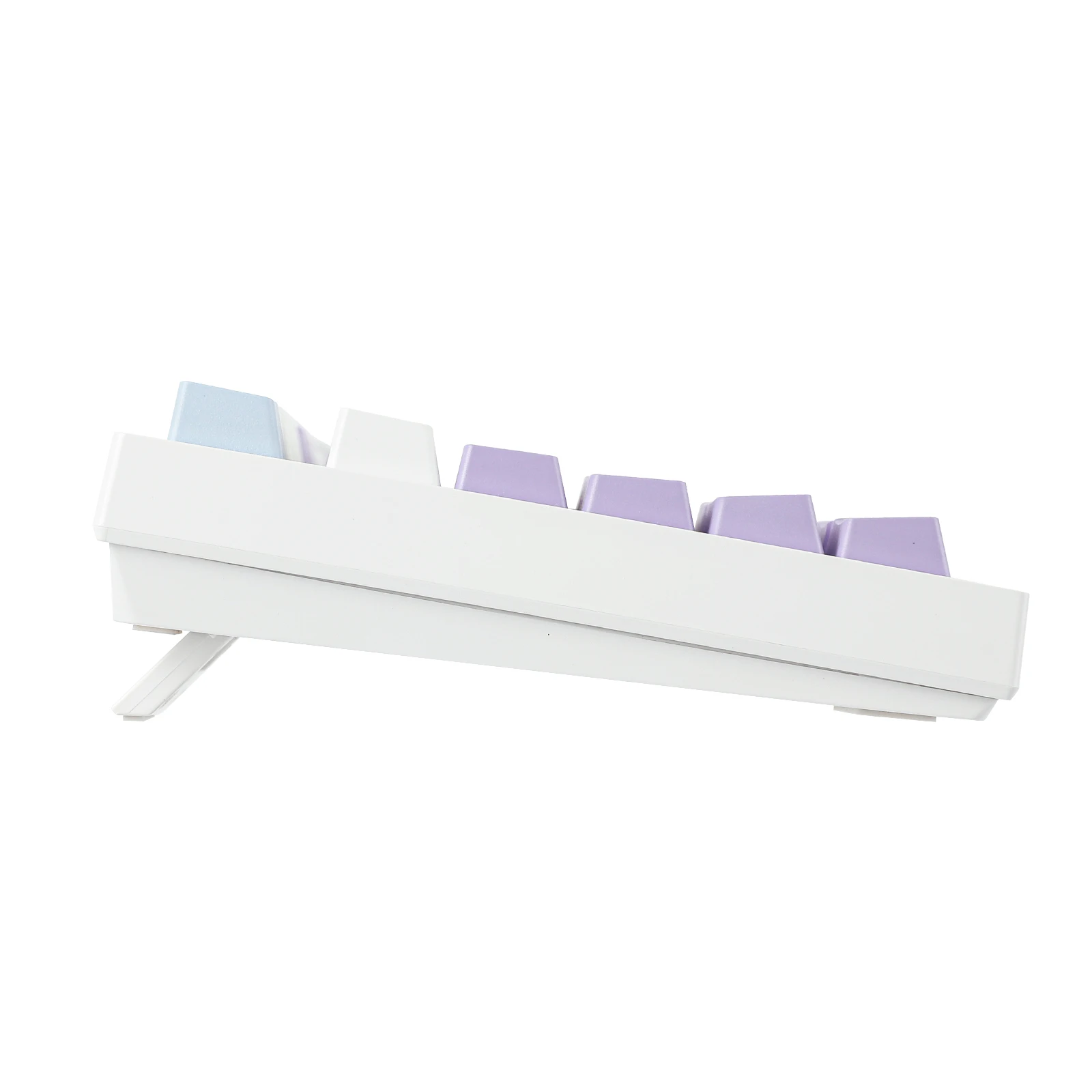 Ajazz AK820 Pro 75 % an der Dichtung montierte Bluetooth 5.1/2.4G kabellose/kabelgebundene mechanische Tastatur mit TFT-Bildschirm für Mac/Win – Detail 13