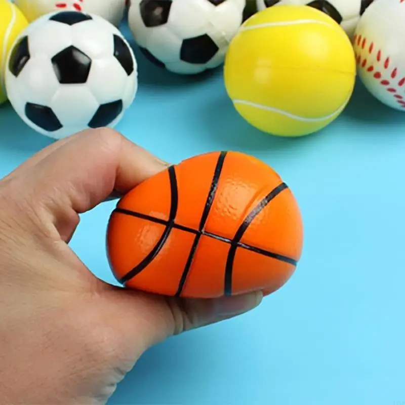

Set Of 12 High Elasticities Small Foam Tennis Soft Indoor Outdoor Sports Children Soft Foam Tennis