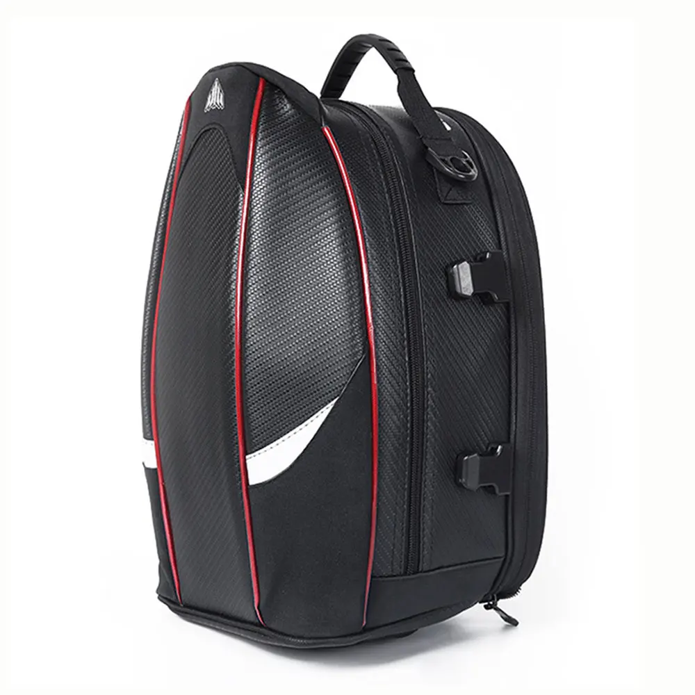 

Сумки на заднее сиденье мотоцикла, водонепроницаемая сумка на заднее сиденье, многофункциональная сумка для мотоциклетного шлема, рюкзак для мотоциклиста, красный, черный