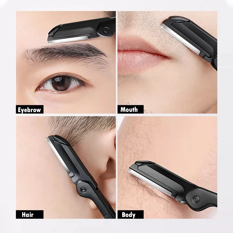 Триммер для бровей и носа, 3 предмета