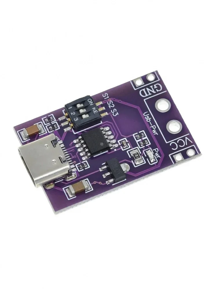 6 PCS Module Déclencheur Charge Rapide PD/QC/AFC - Sortie 5V 9V 12V 15V 20V PCB Test Alimentation