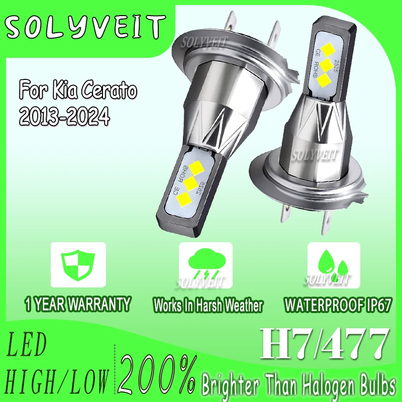 

High quality Easy to Install waterproof LED Headlight For Kia Cerato 2013 2014 2015 2016 2017 2018 2019 2020 2021 2022 2023 2024