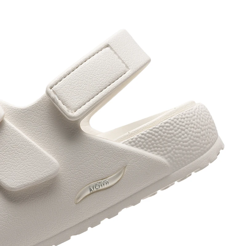 Skechers Women's Foamies Lightweight Casual Molded Sandals Outdoor Beach Shoes Bathroom Sandals Casual Slippers 111597-Wht