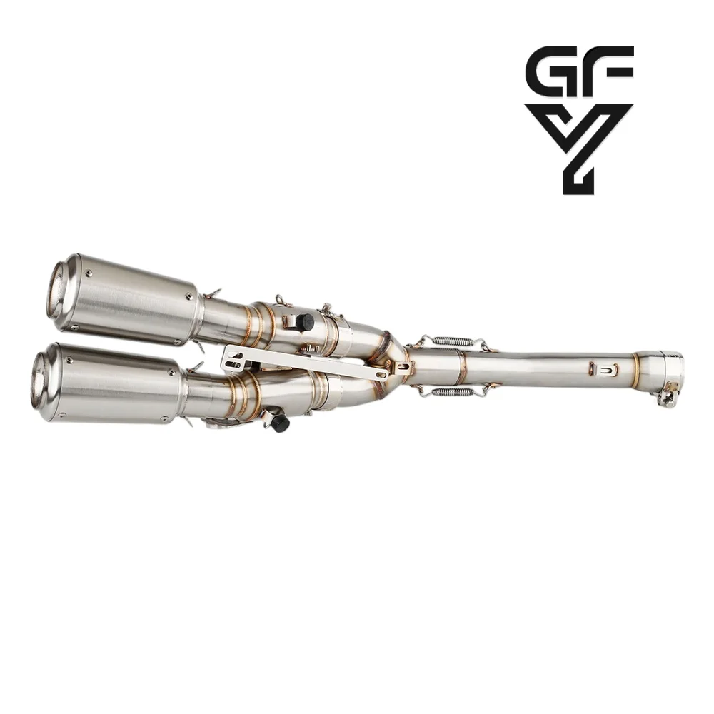 Motorcycle Exhaust Pipe Muffler Slip-on For Triumph Scrambler 1200 X, XE 2024 2025 2026 Scrambler 1200X 1200XE