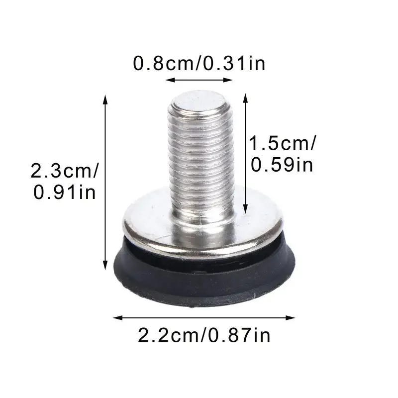 2/5/10 قطعة البراغي الداخلية عرافة دراجة أسفل قوس المحور البراغي M8 طقم مسامير ربط لملحقات إصلاح المحور الدراجات #6