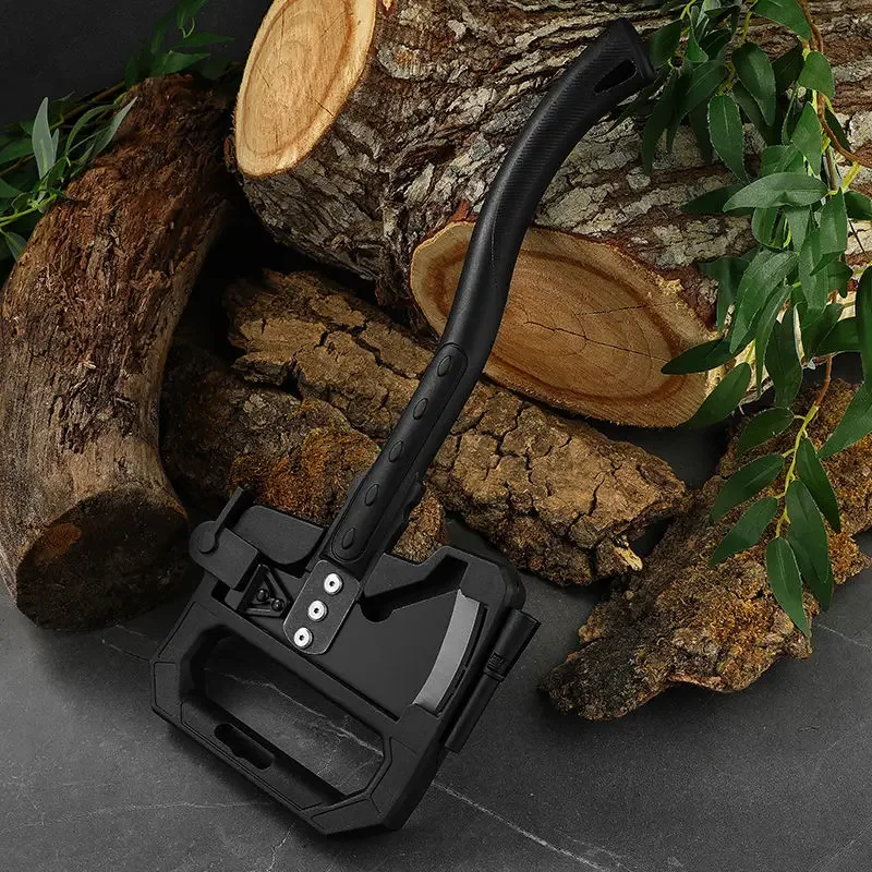 Camping Lifesaving Hammer Axe Mountain Cutting Tree Tools Hand  Outdoor Multifunctional Tactical  Logging Axe