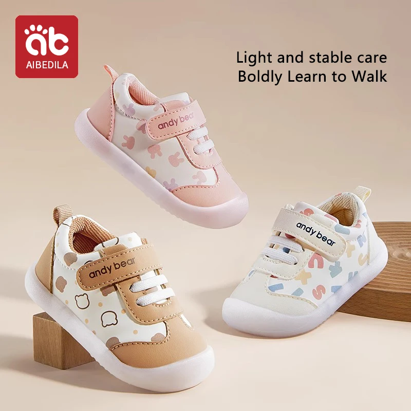 AIBEDILA Baby Shoes Soft Breathable Toddler Sneakers Infant Shoes Baby Boy Girl Casual Sport Shoes Outdoor Walking Shoes