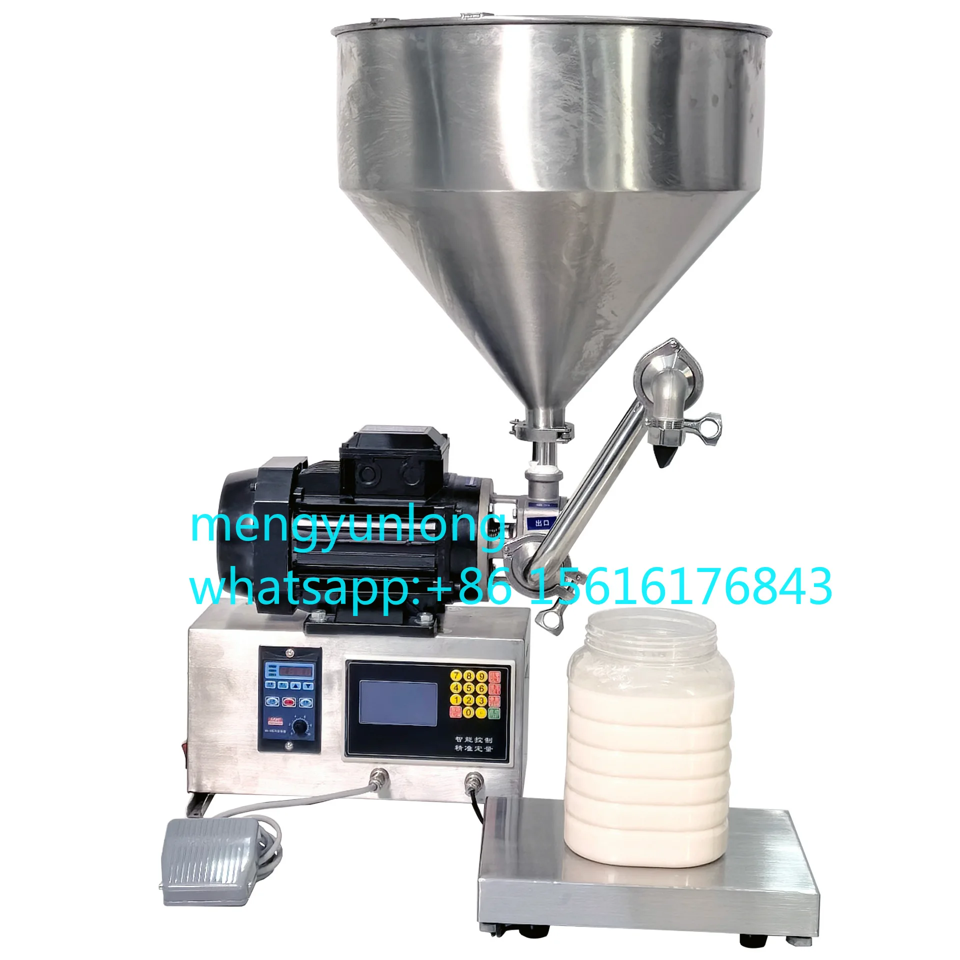 

Соусная паста высокой плотности, вязкость, крем, джем, жидкий материал, роторный насос, машина для наполнения