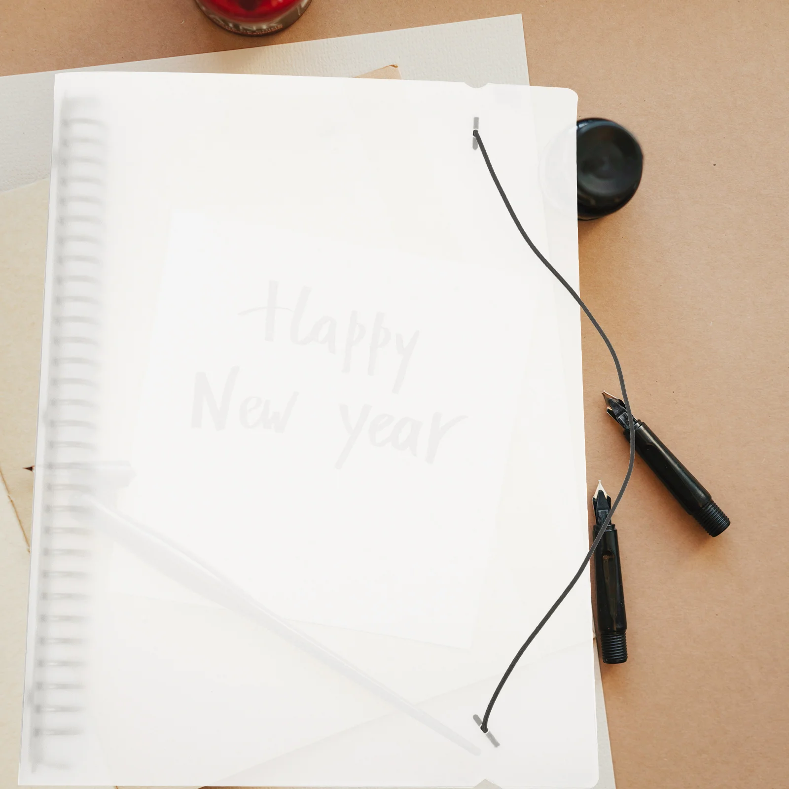 

Обложка для переплета с вкладышами, многоразовая крышка для ноутбука, ПП, защита для справочника, полупрозрачный органайзер для журнала, чехол для переплета, оболочка