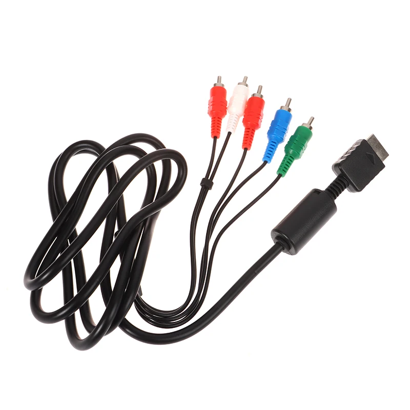 1 Stuks Component Av Kabel Voor Ps2/Ps3 Hd Multi-Out Composiet Rca Audio Video Kabel Game Adapter Voor Ps Ps2 Ps3 (6 Voet)