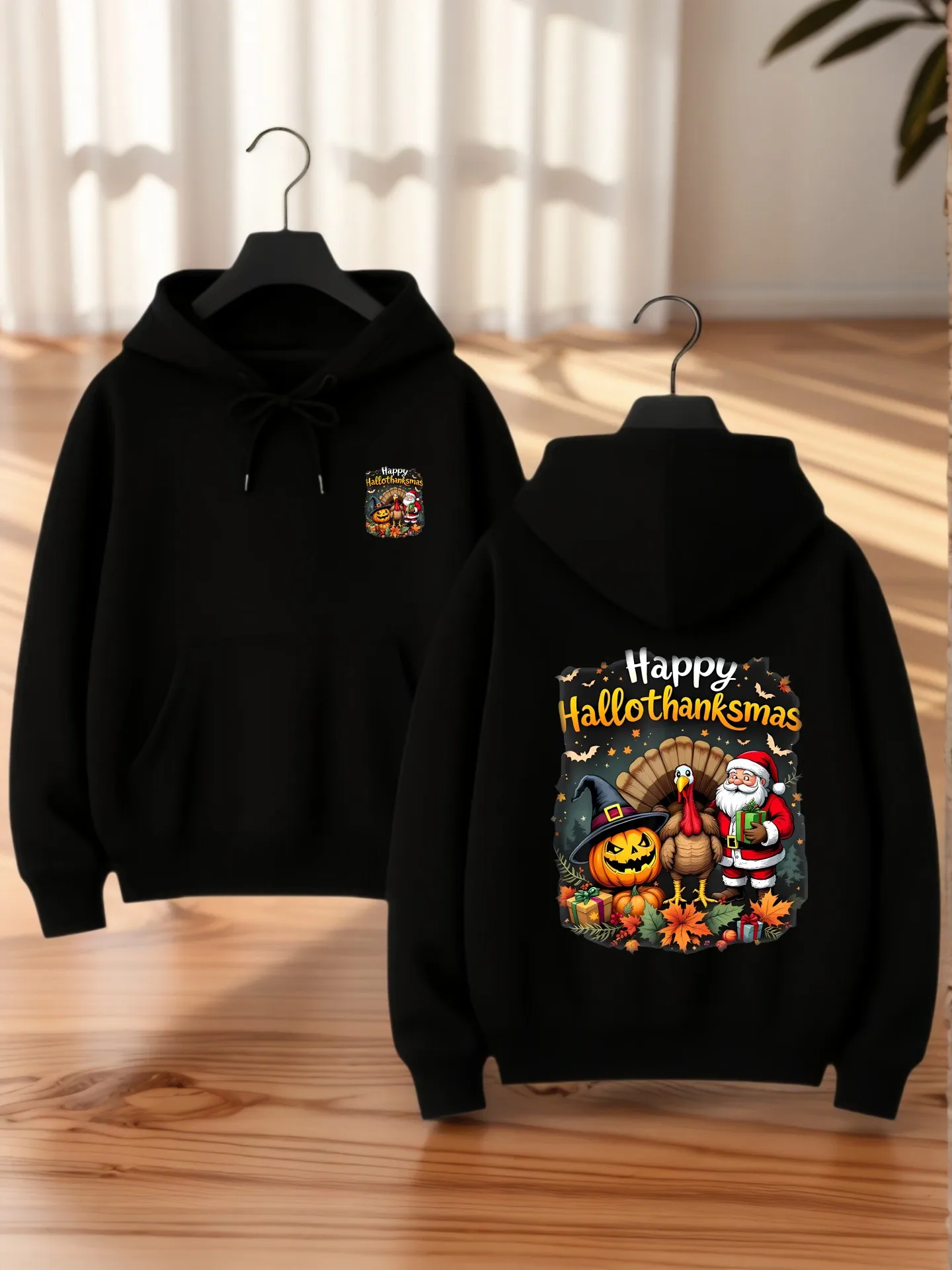 هوديي برسومات، طباعة Ice Nine Kills، طراز الجرونج، طباعة جرافيك، ملابس يومية غير رسمية، للرجال #1