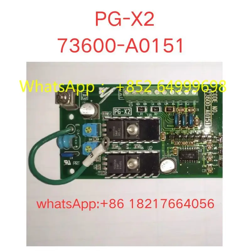 Used PG-X2  Yaskawa PG Card for Elevator 73600-A0151