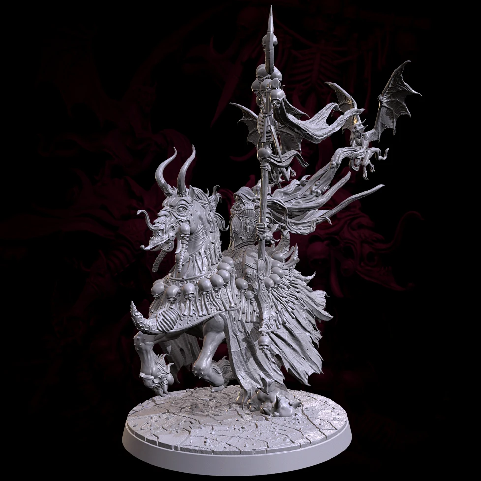 Kits de modèles en résine, hauteurs globales, 60mm, 75mm, 95mm, figurine incolore et auto-assemblée, impression 3D TD-7228/3D