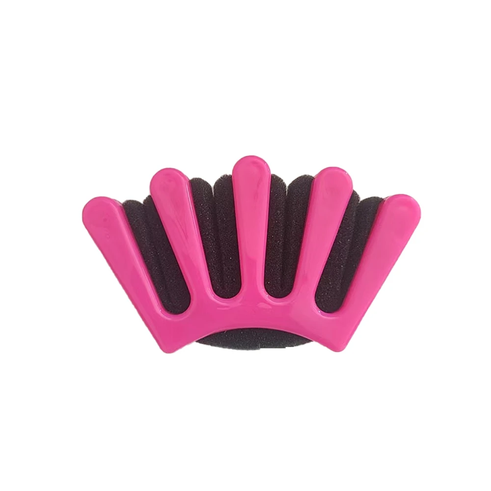 1PCS Fashion 5-Finger Sponge Hair Braiding Tool Manual Hair Weaver Crimper Lazy Novice  Braid DIY Wave Curly Twist Styling