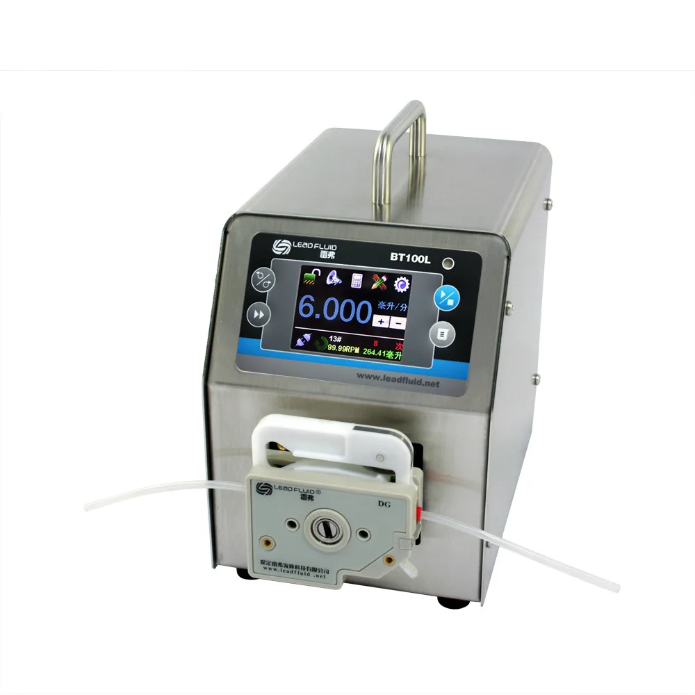 

Lead Fluid BT100L Stainless Steel Shell and Economic Multichannel Flow Intelligent Peristaltic Pump ( CE,ISO9001)