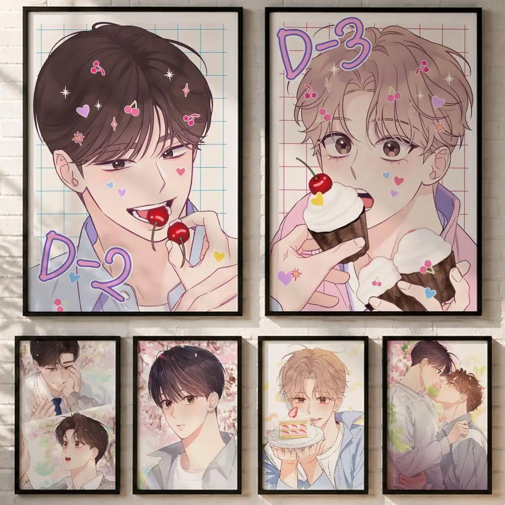 BL Manhwa Omega Complex Poster HD poster wall art self-stick no-residue for home cafe office great gift